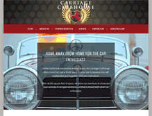 Tablet Screenshot of carriageclubhouse.com
